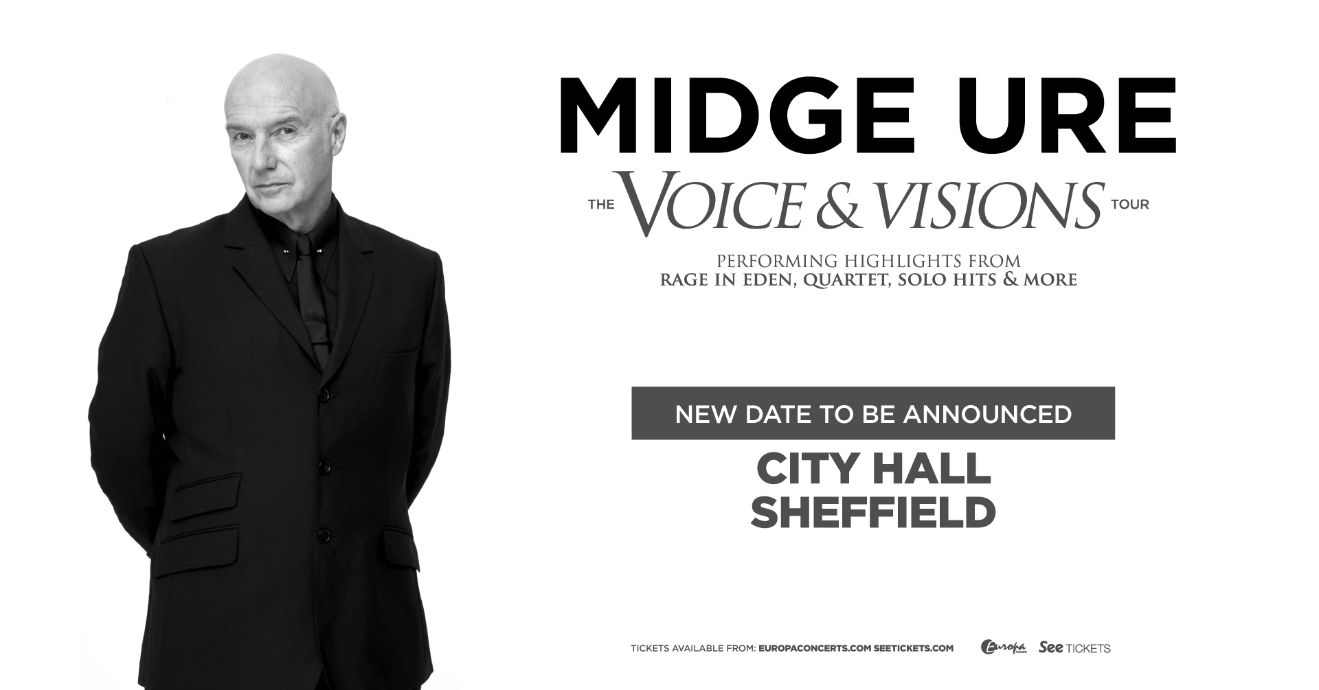 Midge Ure Sheffield City Hall 24 April 2023